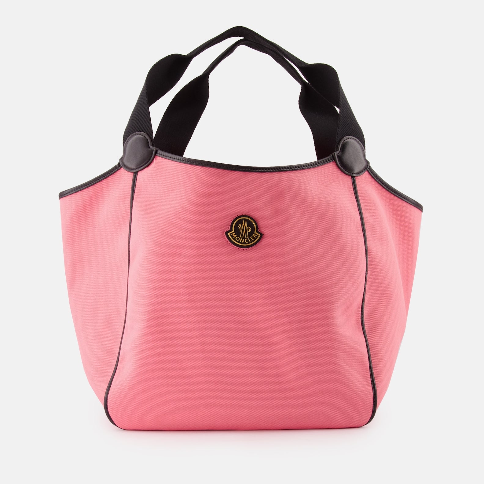 Moncler, rose tote bag, luxury handbag, women's accessories, Sac Nalani