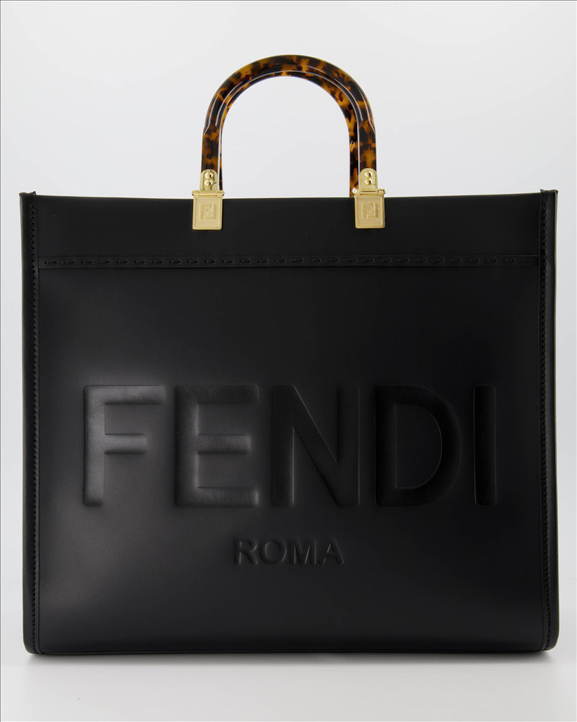 Fendi, Tote Bag, Luxury, Women's Accessory, Plexiglass Handles