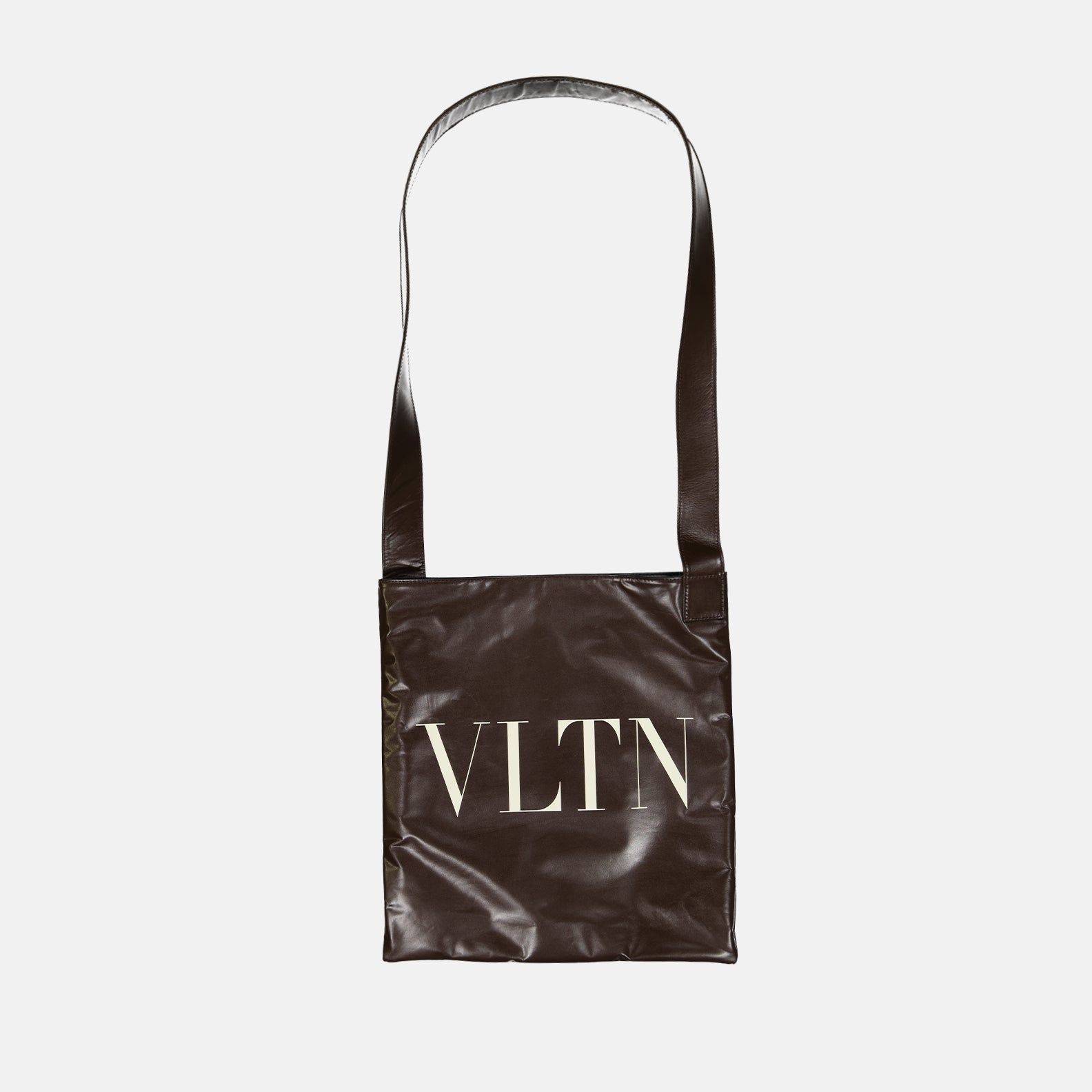 Valentino Garavani, VLTN Tote Bag, Luxury Leather Bag, Men's Designer Bag, High-End Accessories