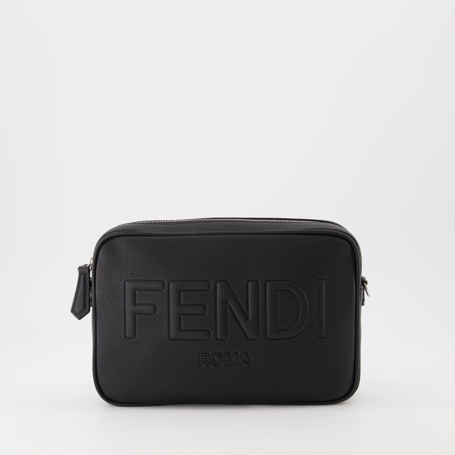 Fendi, leather camera bag, luxury accessories, designer bag, elegant bag