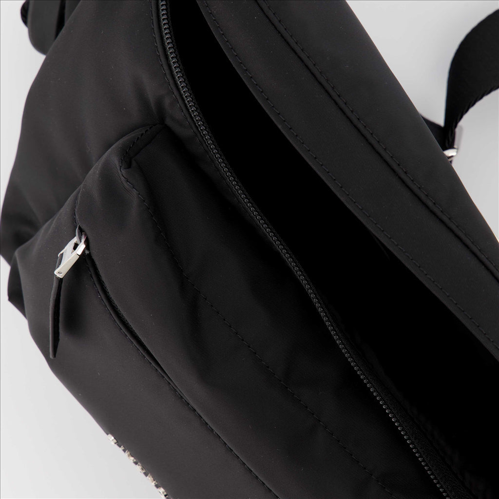 Givenchy belt bag, nylon belt bag, 4G design, stylish belt bag, designer accessories