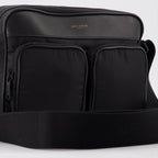 Saint Laurent camera bag, black nylon bag, men's luxury bag, men's accessories, high-end fashion