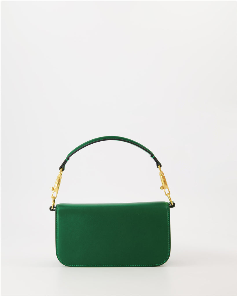 Valentino Garavani, Sac Locò, luxury green bag, designer women's bag, high-end fashion accessories