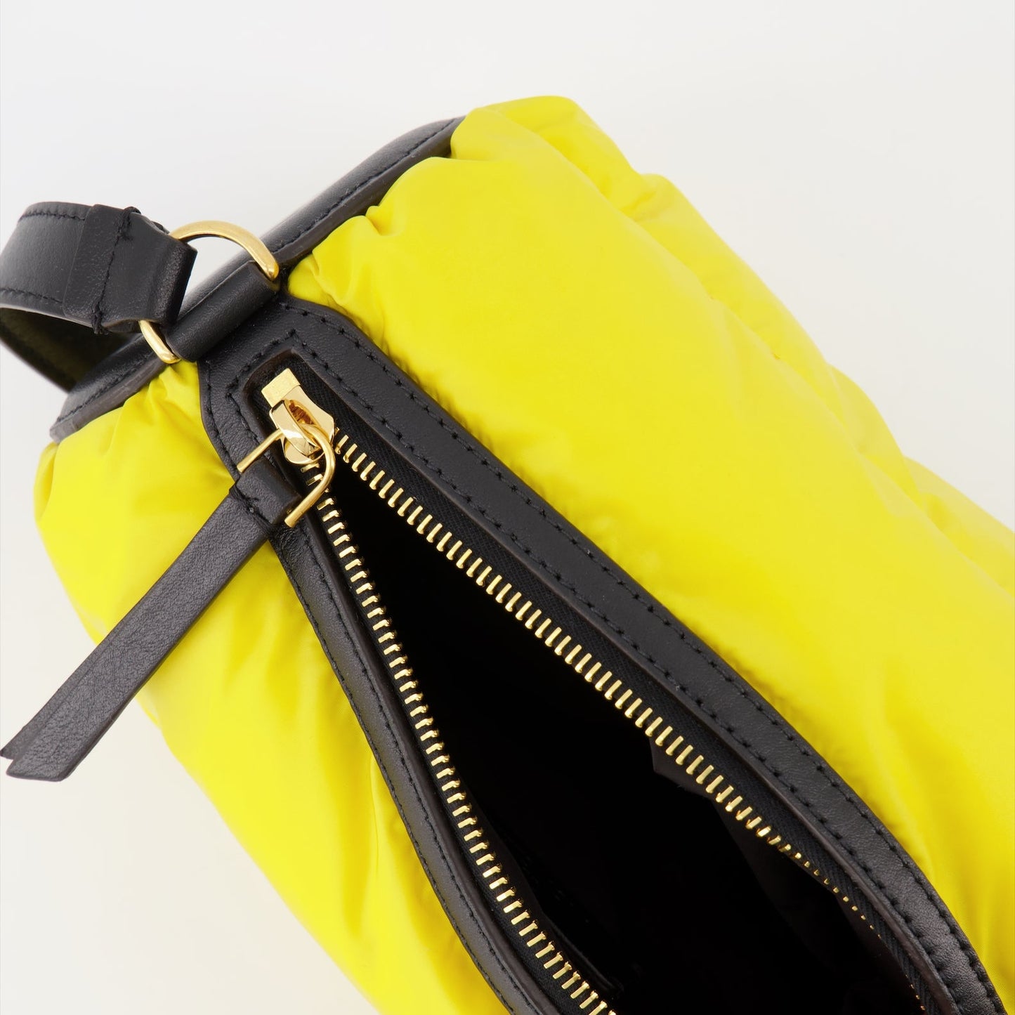 Moncler, Keoni Bag, Yellow Nylon Bag, Women's Luxury Accessories, Designer Handbag