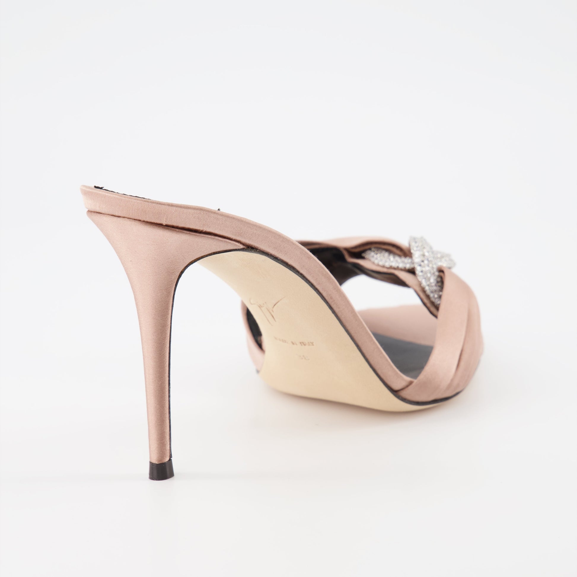 Giuseppe Zanotti, luxury sandals, beige sandals, women’s designer sandals, high-end footwear