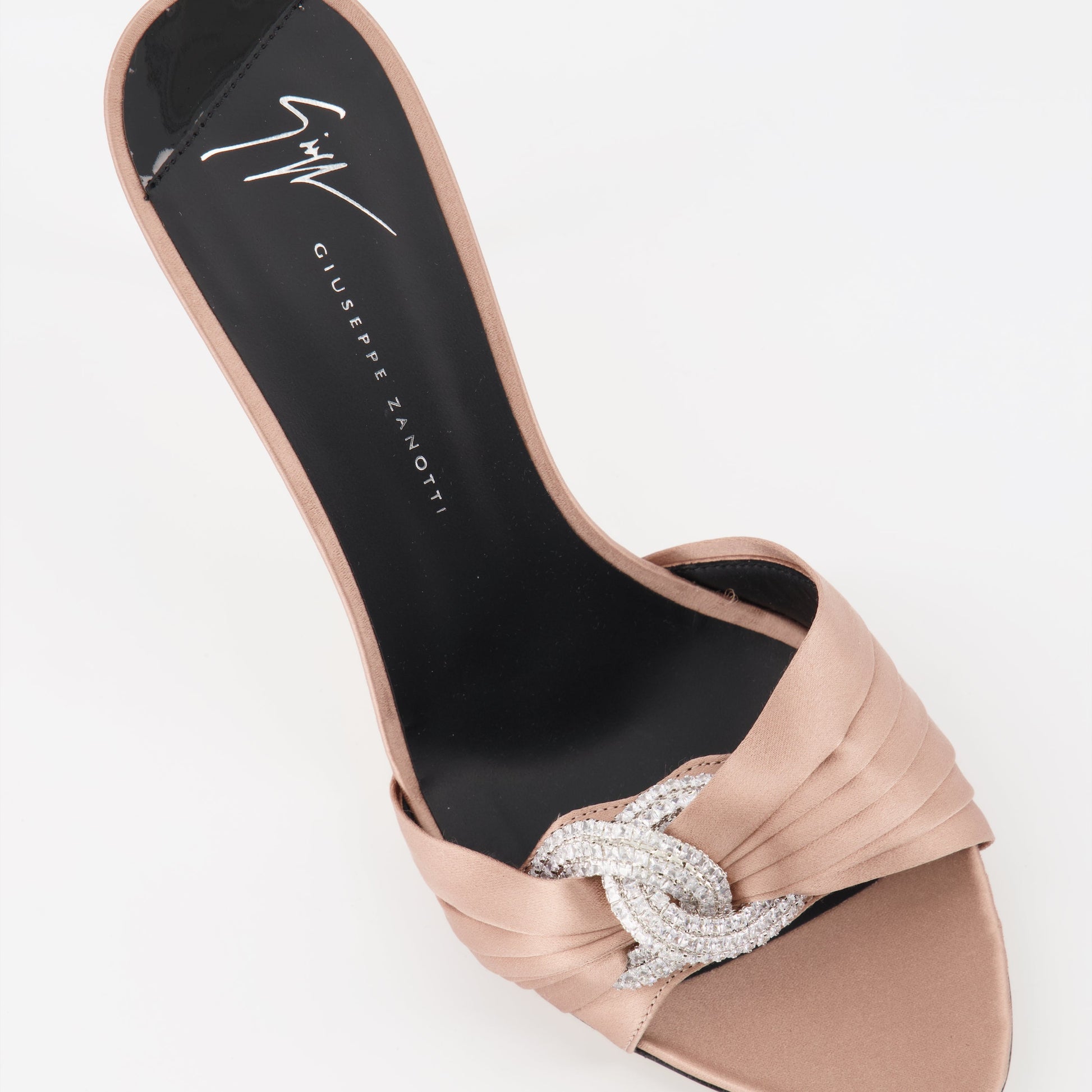 Giuseppe Zanotti, luxury sandals, beige sandals, women’s designer sandals, high-end footwear