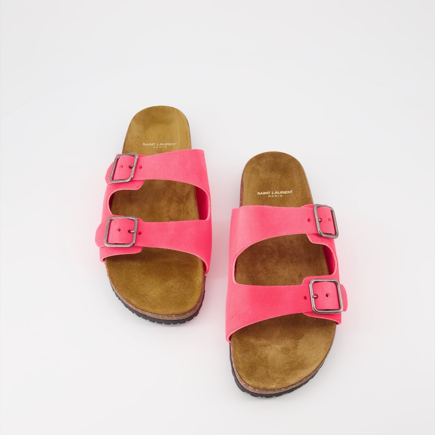 Saint Laurent, Jimmy Slide Sandals, Pink Sandals, Luxury Men's Sandals, Designer Sandals