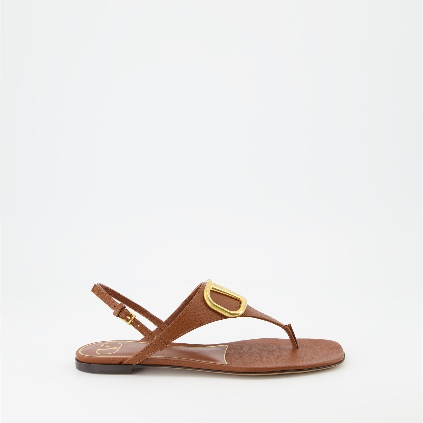 Valentino Garavani, VLogo sandals, luxury leather sandals, women's designer footwear, high-end fashion sandals