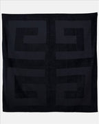 Image of 4G Cotton Beach Towel by Givenchy for Unisex - Season Spring-Summer 2022 - Front View