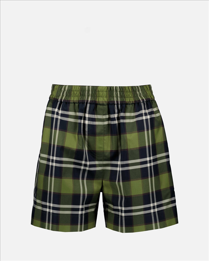 Burberry Women's Shorts, Women's Check Shorts, Luxury Cotton Shorts, Women's Summer Shorts, Burberry Ready-to-Wear