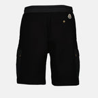 Bild der Logo-Patch-Shorts von Moncler für Herren - Saison Frühjahr-Sommer 2023 - Produktdetailansicht 1