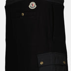 Bild der Logo-Patch-Shorts von Moncler für Herren - Saison Frühjahr-Sommer 2023 - Produktdetailansicht 2