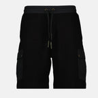 Bild der Logo-Patch-Shorts von Moncler für Herren - Saison Frühjahr-Sommer 2023 - Vorderansicht