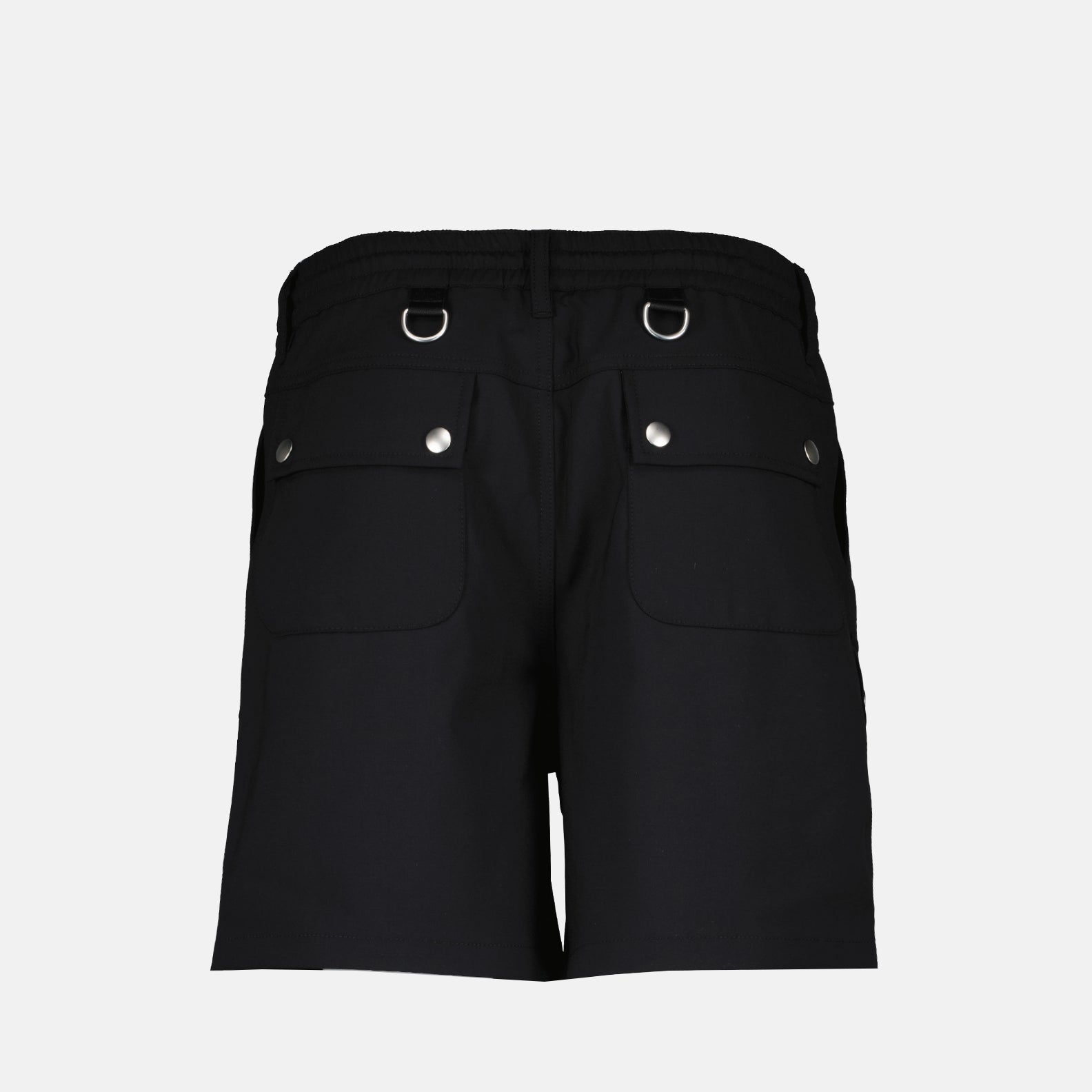 Coperni, black cargo shorts, women's luxury shorts, stylish cargo shorts, high-end ready-to-wear