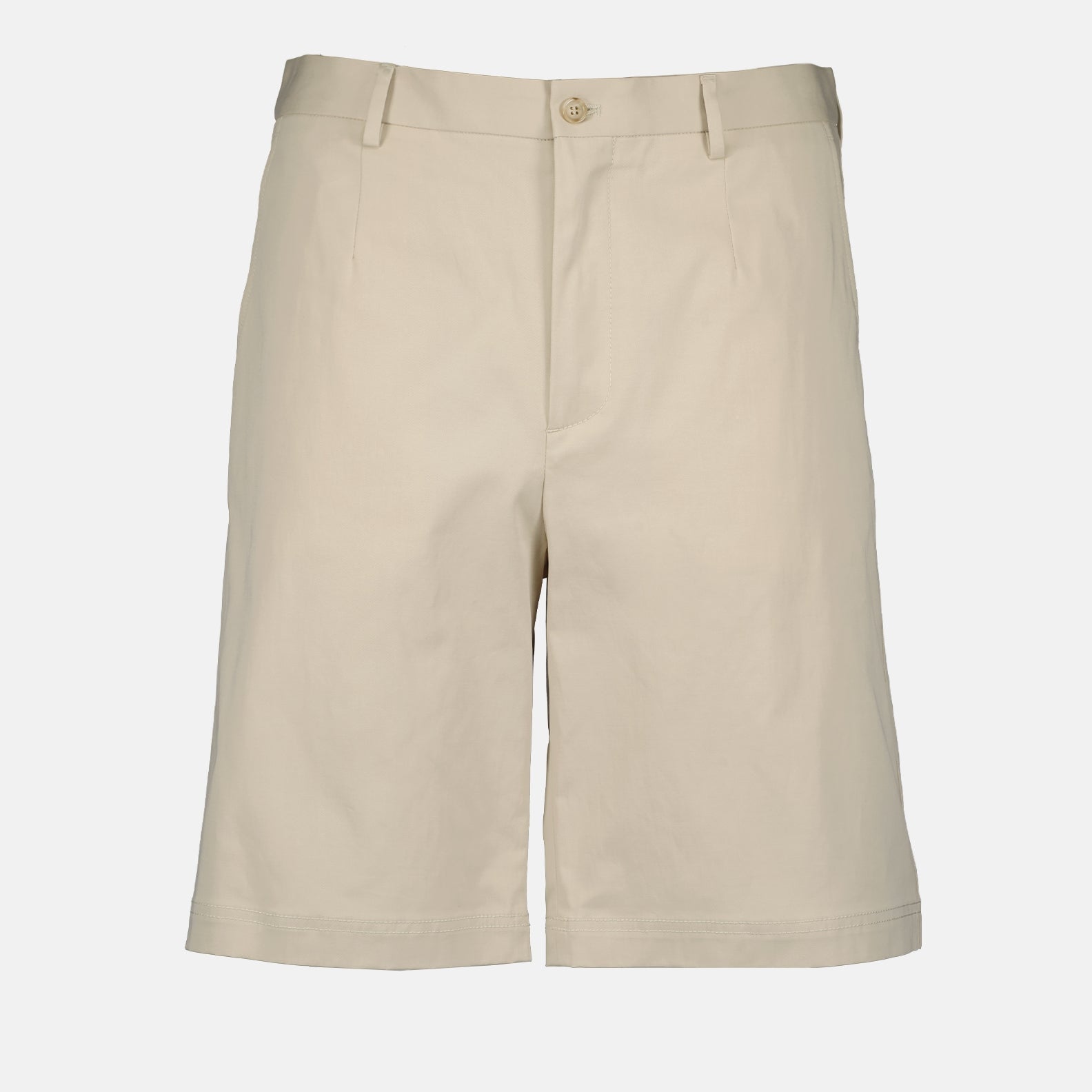 Dolce & Gabbana, beige chino shorts, men’s luxury shorts, elegant men's wear, designer men's clothing