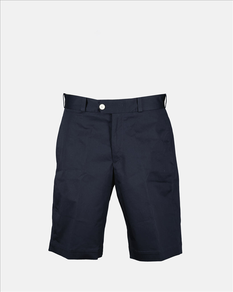 Men's Chino Shorts, Elegant Blue Shorts, Luxury Cotton Shorts, Men's Summer Shorts, Casual Chic Shorts