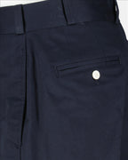 Men's Chino Shorts, Elegant Blue Shorts, Luxury Cotton Shorts, Men's Summer Shorts, Casual Chic Shorts