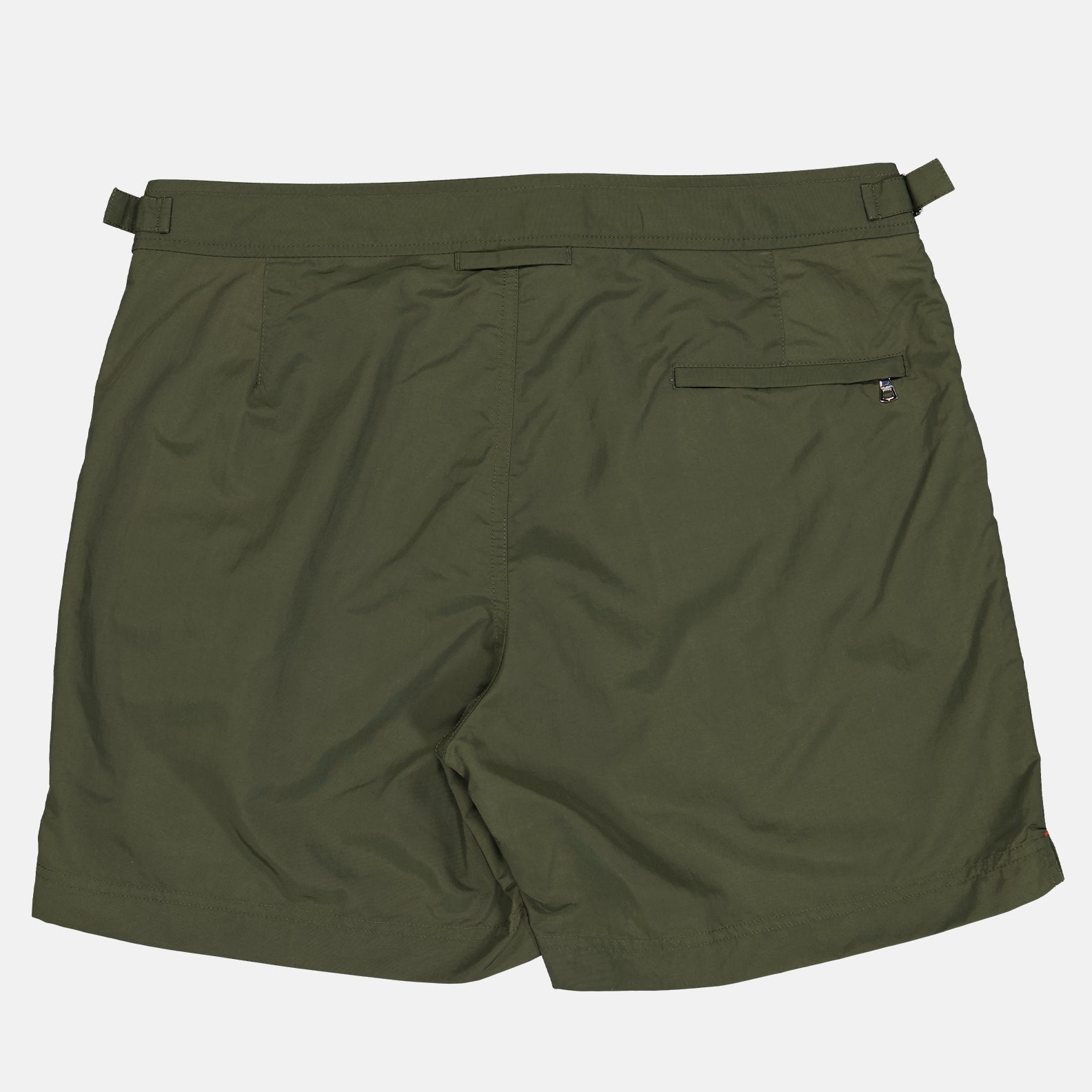 Orlebar Brown, Green Swim Shorts, Luxury Swimwear, Men's Designer Swim Shorts, Tailored Swim Shorts