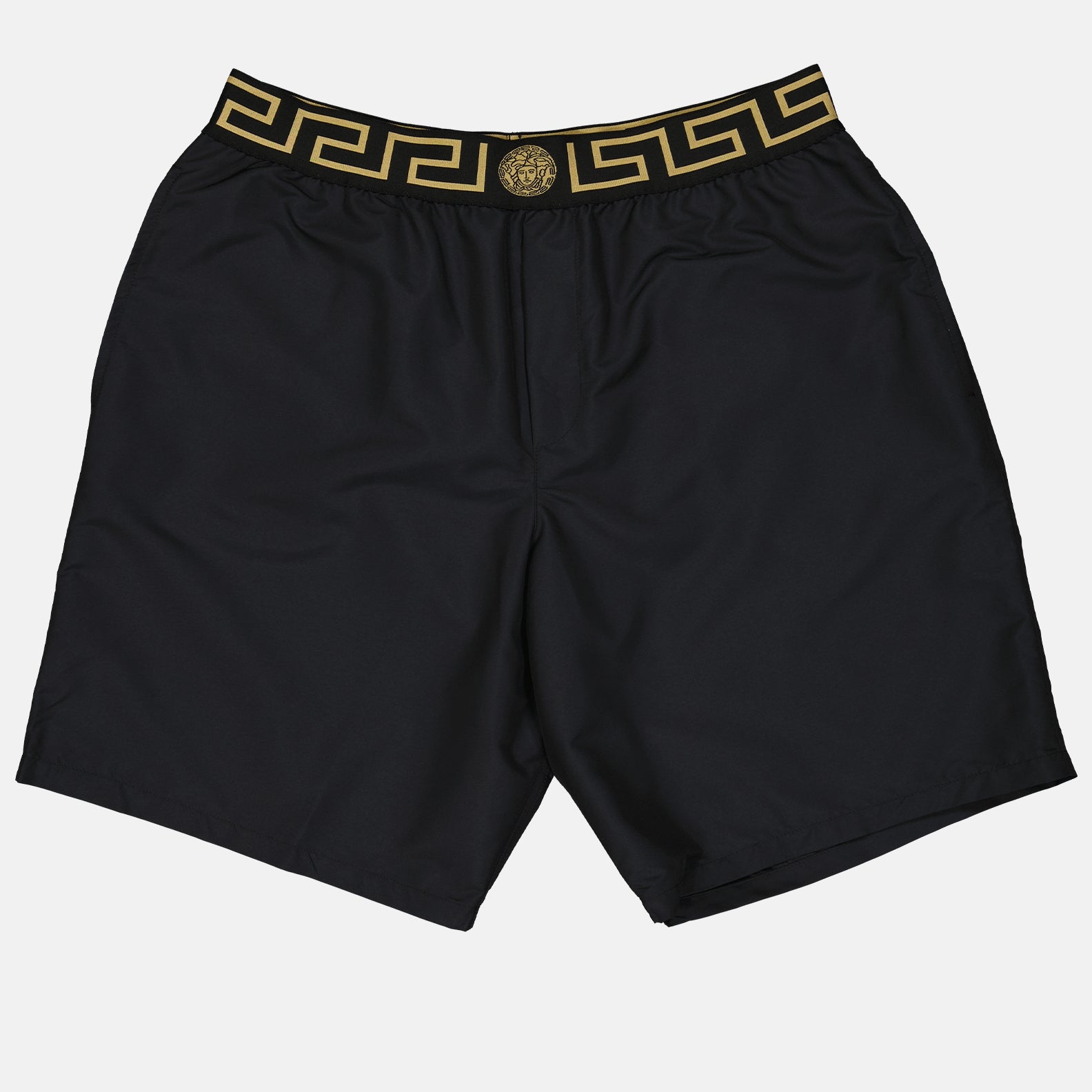 Versace swim shorts, Medusa swimwear, luxury men's swim shorts, designer swimwear, high-end swim shorts