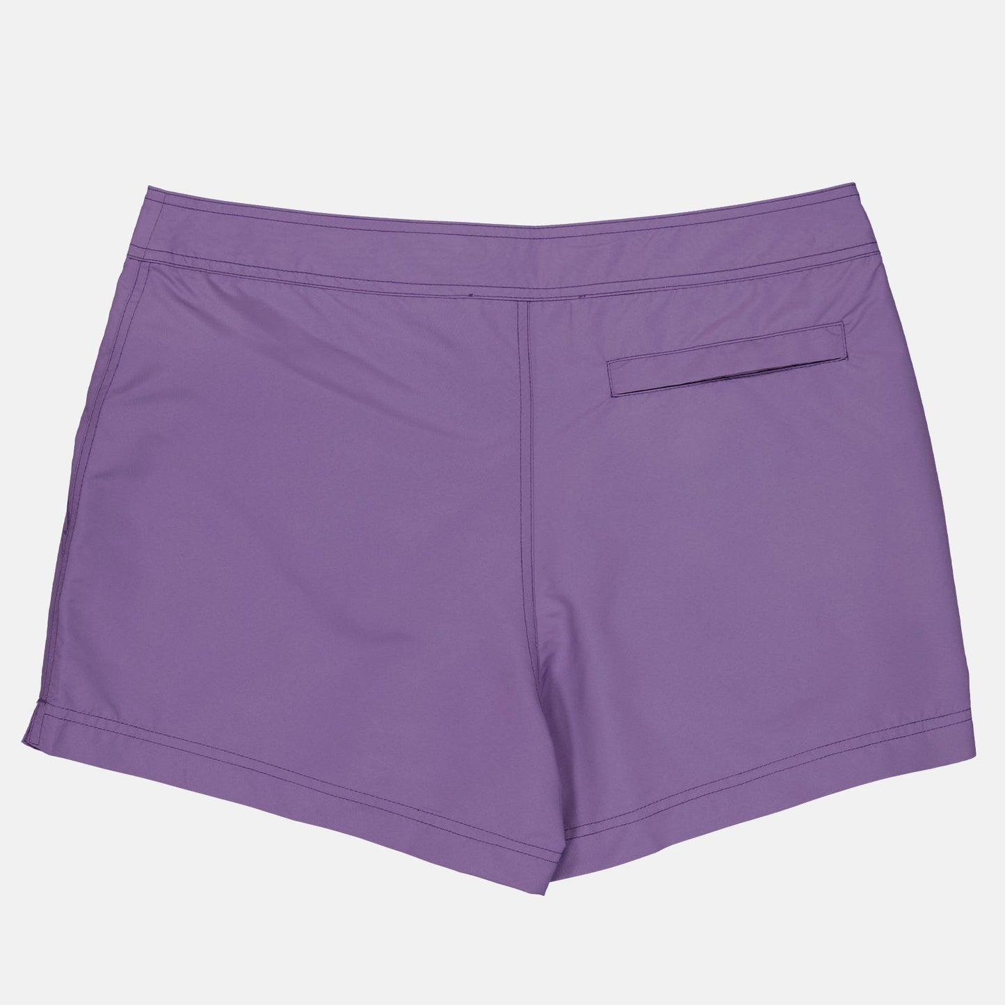 Off-White, luxury swim shorts, men’s swimwear, designer swim shorts, violet swim shorts