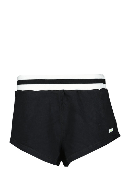 Black Cotton Shorts