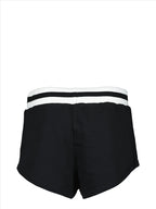 Imagen de Pantalones Cortos de Algodón Negros de MSGM para Mujeres - Temporada Primavera-Verano 2022 - Vista de detalle del producto 3