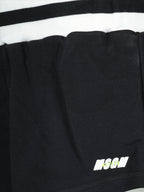 Imagen de Pantalones Cortos de Algodón Negros de MSGM para Mujeres - Temporada Primavera-Verano 2022 - Vista de detalle del producto 4