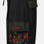 Dolce & Gabbana Men's Shorts, Men's Nylon Shorts, Floral Print Shorts, Elegant Men's Shorts, Dolce & Gabbana Summer Collection