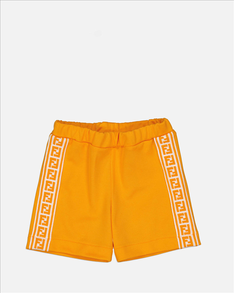 Fendi Kids Shorts, Orange Shorts, Luxury Children's Fashion, Fendi Shorts, Sport Chic Clothing