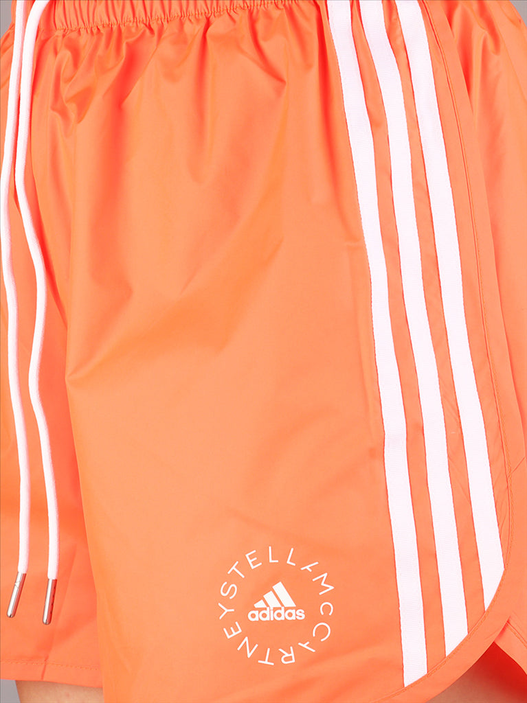 Stella McCartney, Adidas, Orange Shorts, Women's Luxury Sportswear, High-End Athletic Apparel