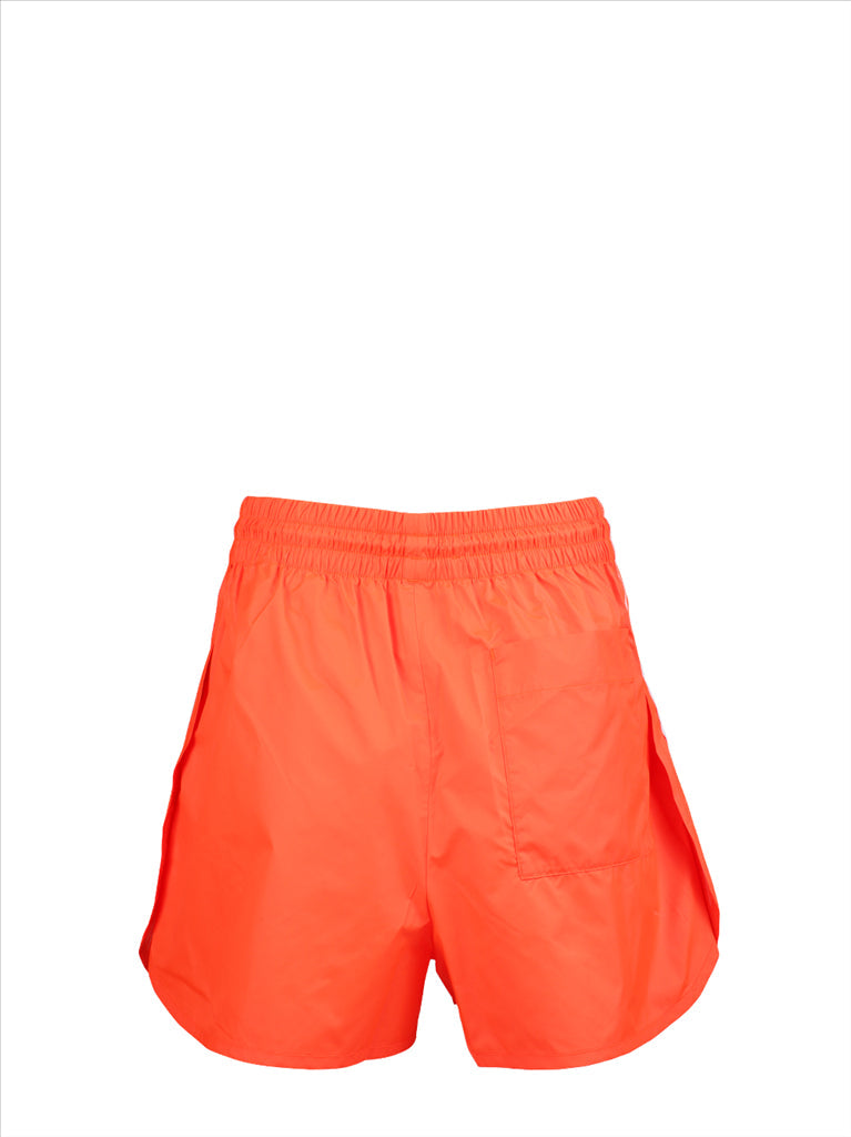 Stella McCartney, Adidas, Orange Shorts, Women's Luxury Sportswear, High-End Athletic Apparel