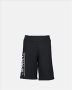 Versace Kids Shorts, Via Gesù Print, Luxury Cotton Shorts, Designer Children's Fashion, Versace Children's Ready-to-Wear