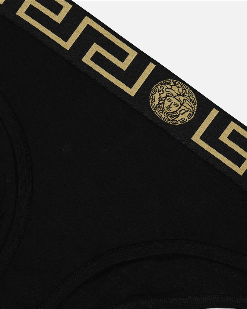 Versace, Women's Briefs, Medusa Greca, Luxury Lingerie, Elegant Undergarment