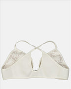 Fendi, Reversible Bra, Luxury Women's Lingerie, Women's White Bra, Fendi Brush