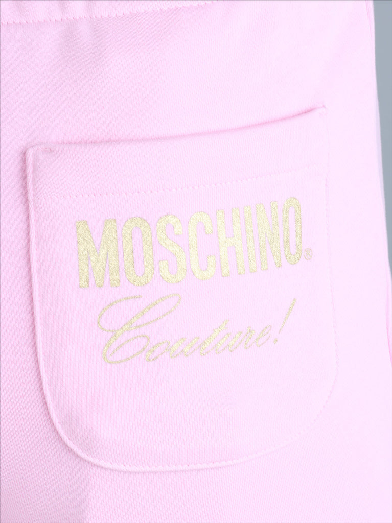 Moschino Tracksuit, Women's Luxury Tracksuit, Rose Tracksuit, High-end Fashion, Designer Activewear