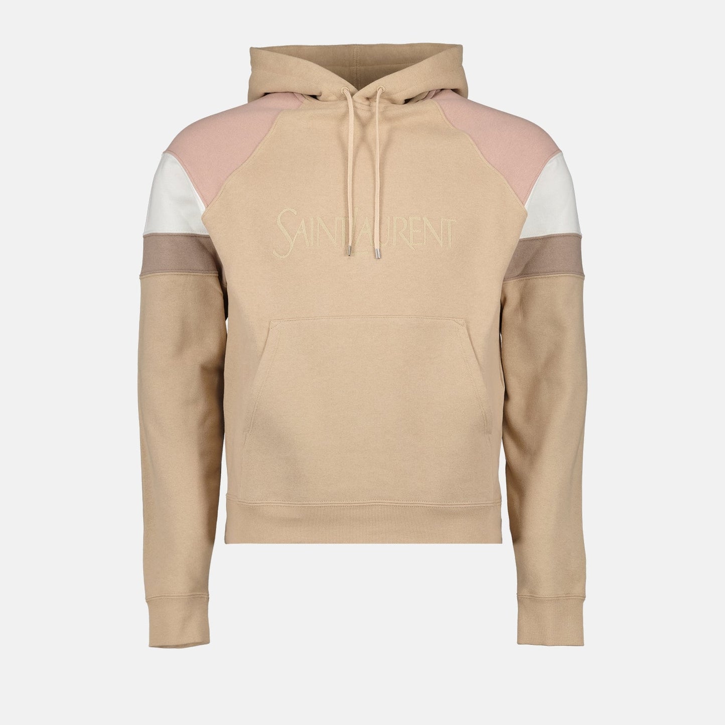 Saint Laurent hoodie, men's luxury hoodie, bicolor hoodie, designer sweatshirts, premium men's fashion