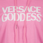 Versace, Luxury Hoodie, Women's Fashion, Designer Sweatshirt, High-End Clothing