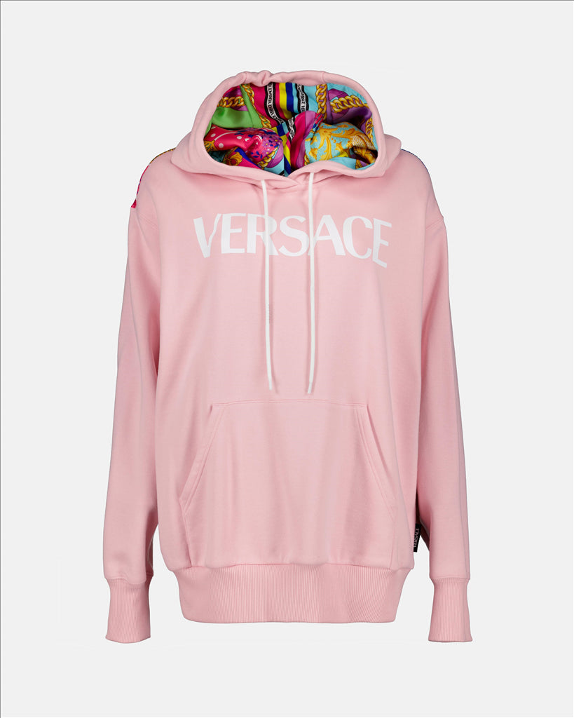 Pink Hoodie, Versace, Luxury, E-commerce Product Sheets, Comfort