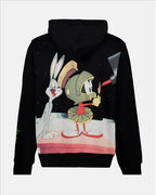 Image of Looney Tunes Space Hoodie by GCDS for Men - Season Autumn-Winter 2022 - Product detail view 1