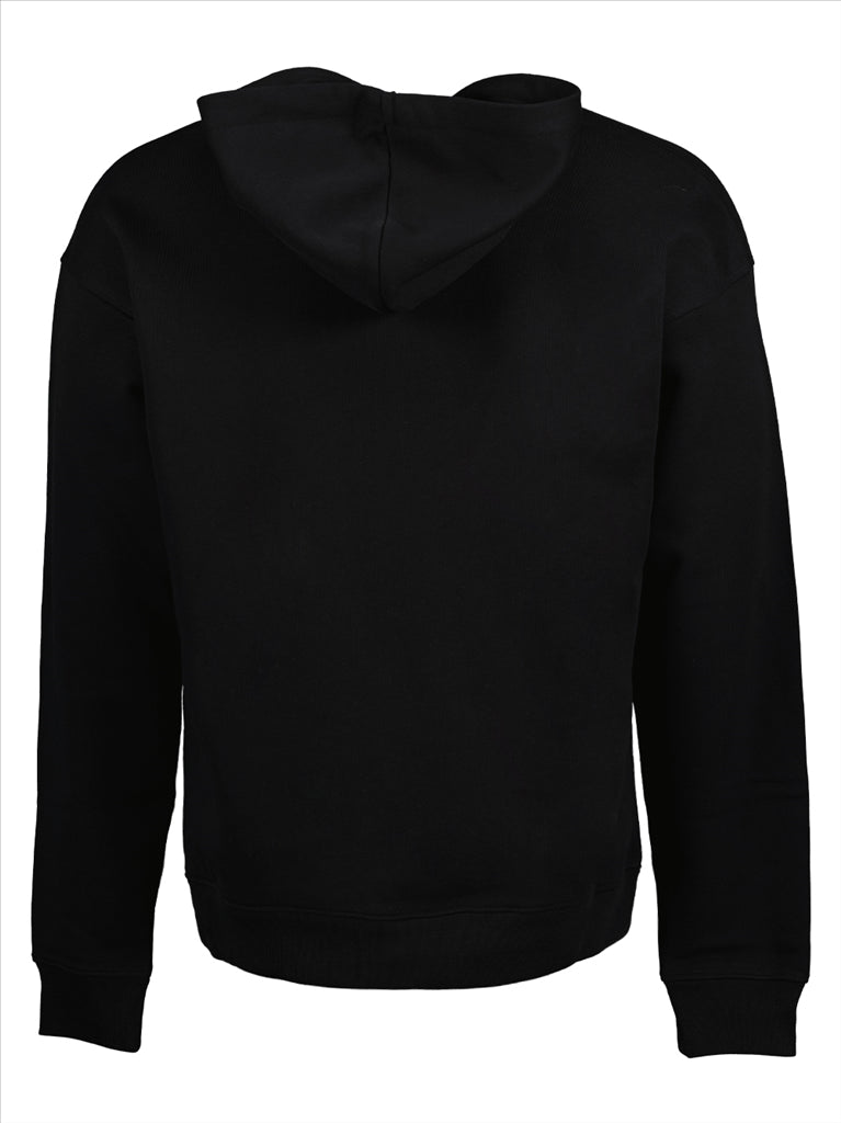 Moschino, Black Hoodie, Men's Luxury Wear, Premium Hoodie, Designer Hoodie