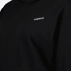 Black Horned Sweatshirt, Coperni, Luxury Fashion, Avant-garde Apparel, High-end Wardrobe