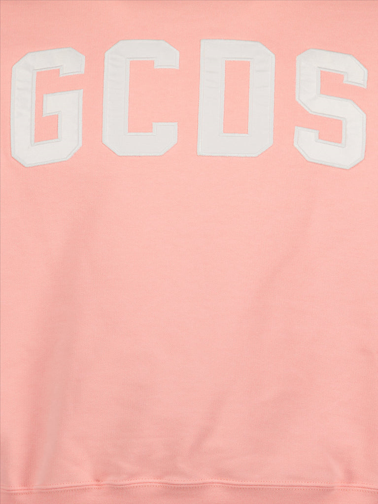 GCDS, logo sweatshirt, luxury men’s fashion, rose sweatshirt, designer casualwear