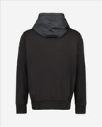 Moncler Sweatshirt, Black Sweatshirt, Men's Luxury Apparel, Men's Fashion Trend, Moncler Mixed Materials