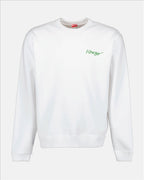 Kenzo, white sweatshirt, men's sweatshirt, luxury fashion, designer clothing