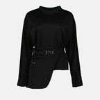 Women's Sweatshirt, Fendi, Jersey, O'Lock Pocket, Luxury