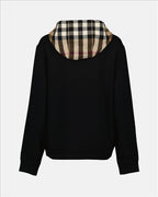 Burberry, women's sweatshirt, zippered sweatshirt, casual luxury, chic apparel