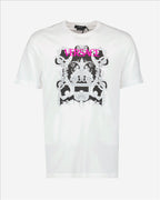 Versace, Luxury T-Shirt, Men's Fashion, Barocco T-Shirt, White T-Shirt