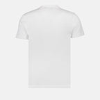 Dolce & Gabbana T-shirt, luxury men's T-shirt, white logo T-shirt, designer T-shirt, men's ready-to-wear