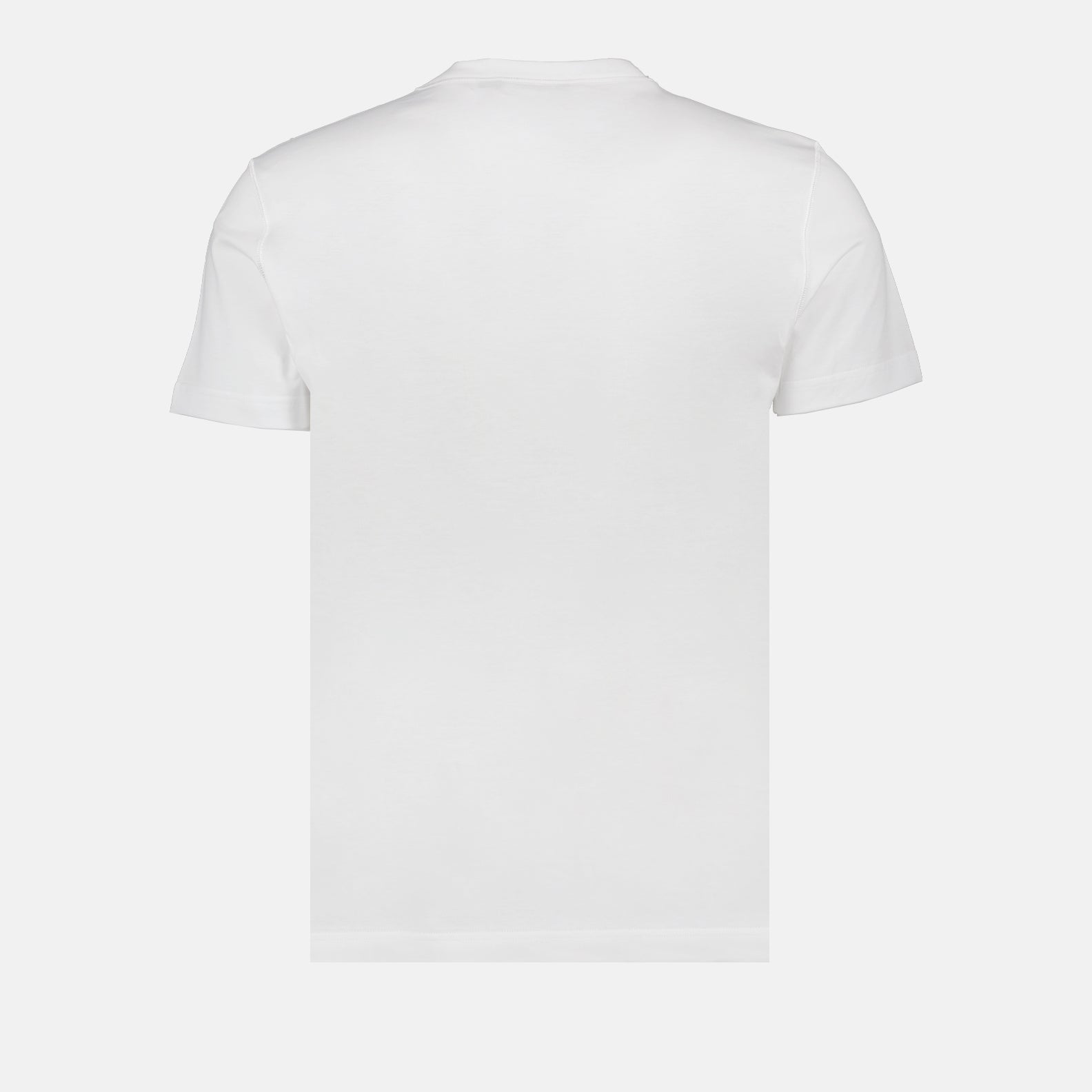 Dolce & Gabbana T-shirt, luxury men's T-shirt, white logo T-shirt, designer T-shirt, men's ready-to-wear