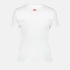 Kenzo, White T-Shirt, Pixels Design, Luxury Fashion, Women's Clothing